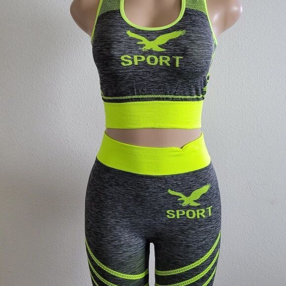 BRAND NEW Biker shorts and sports bra sets - Picture 6 of 16